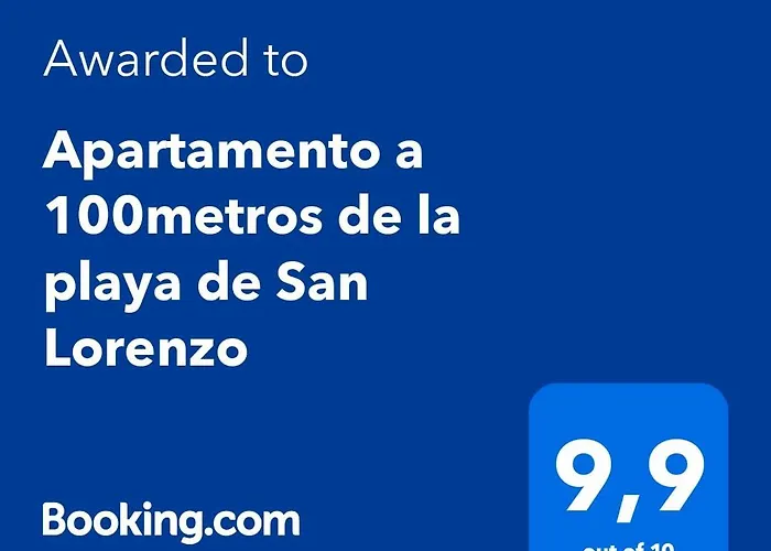 A 100metros De La Playa De San Lorenzo Apartman Gijón